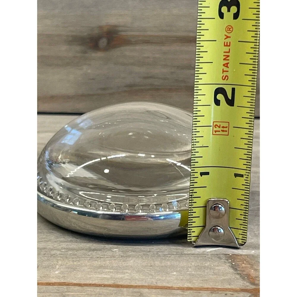 Vintage Salisbury Pewter NSA Paperweight National Security Agency Glass Dome USA